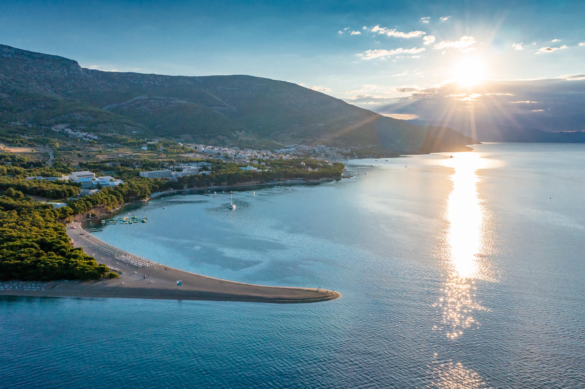 Mitteldalmatien Brac Goldenes Horn Zlatni Rat DJI_0290